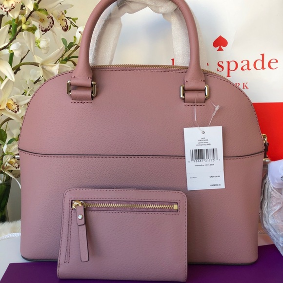 🌹Kate Spade Carli satchel Set Dusty Peony🌹 - Picture 3 of 7
